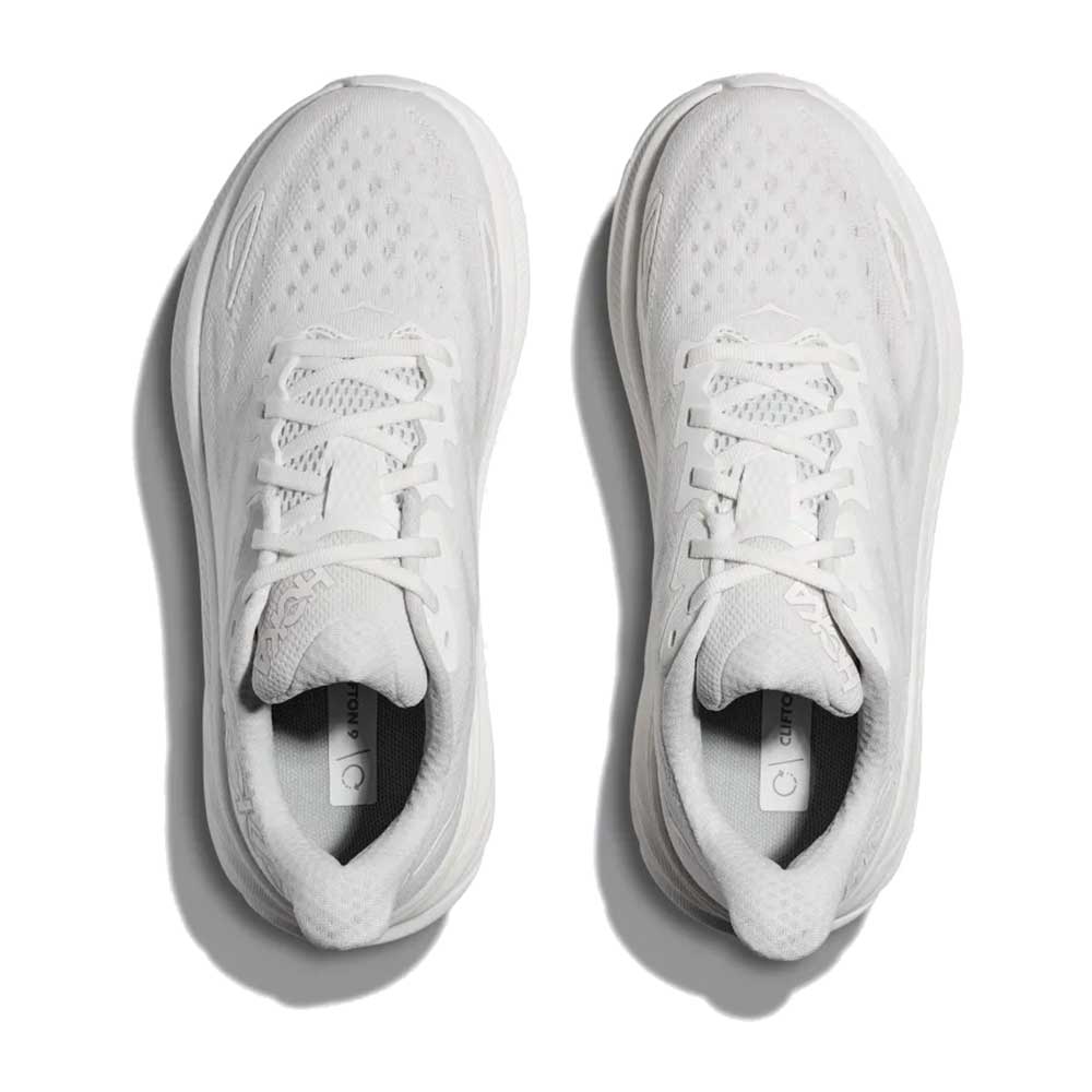 Men's Clifton 9 Running Shoe - White/White - Regular (D)