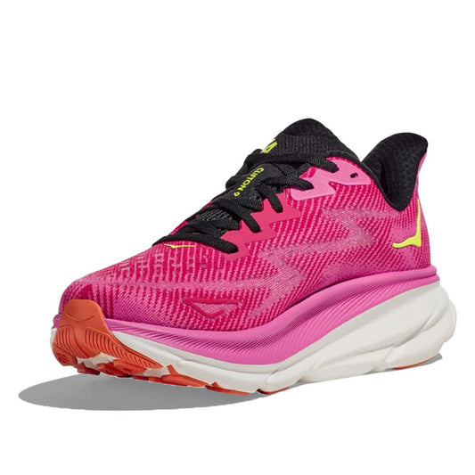 Women's Clifton 9 Running Shoe - Raspberry/Strawberry- Regular (B)