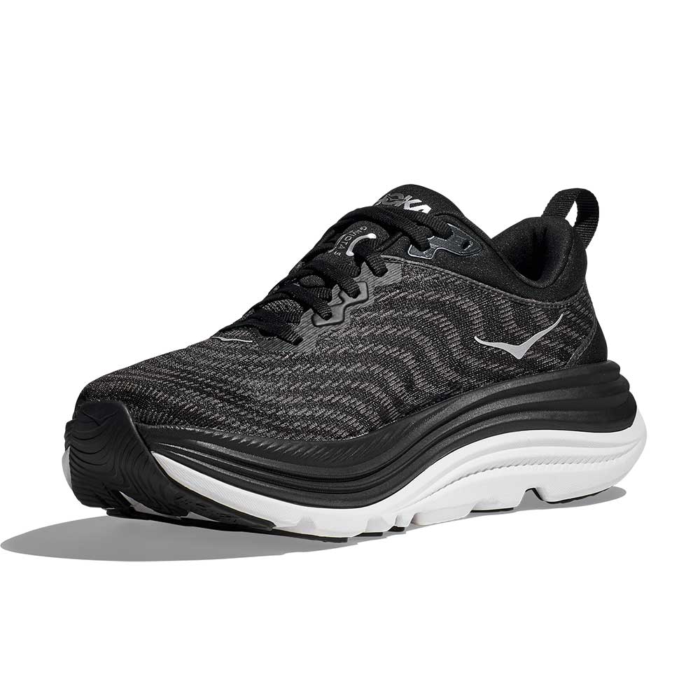 Men's Gaviota 5 Running Shoe - Black/White - Regular (D)