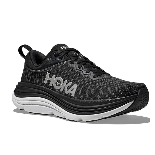 Men's Gaviota 5 Running Shoe - Black/White - Regular (D)