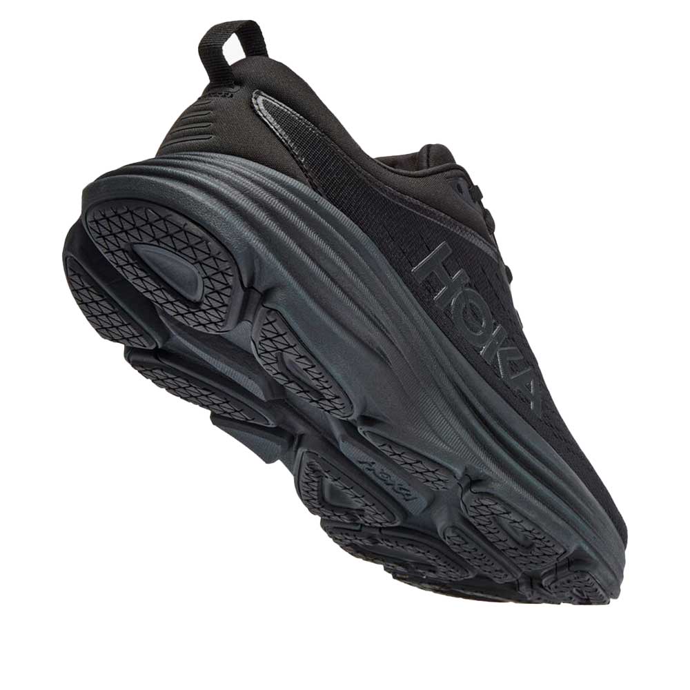 Women's  Bondi 8 Running Shoe - Black/Black - Regular (B)