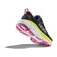 Women's Bondi 8 Running Shoe - Black/Citrus Glow - Regular (B)