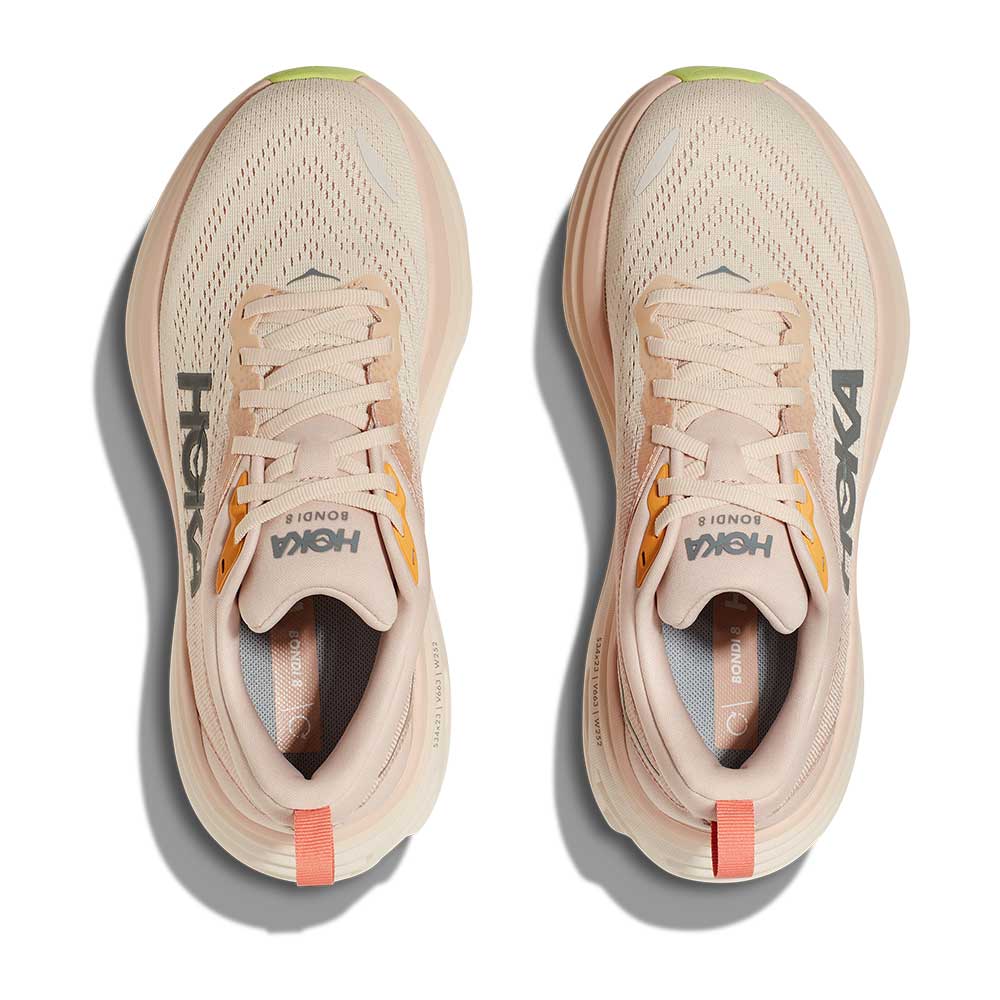 Women's Bondi 8 Running Shoe - Cream/Vanilla - Regular (B)