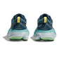 Men's Bondi 8 Running Shoe - Real Teal/Shadow - Wide (2E)
