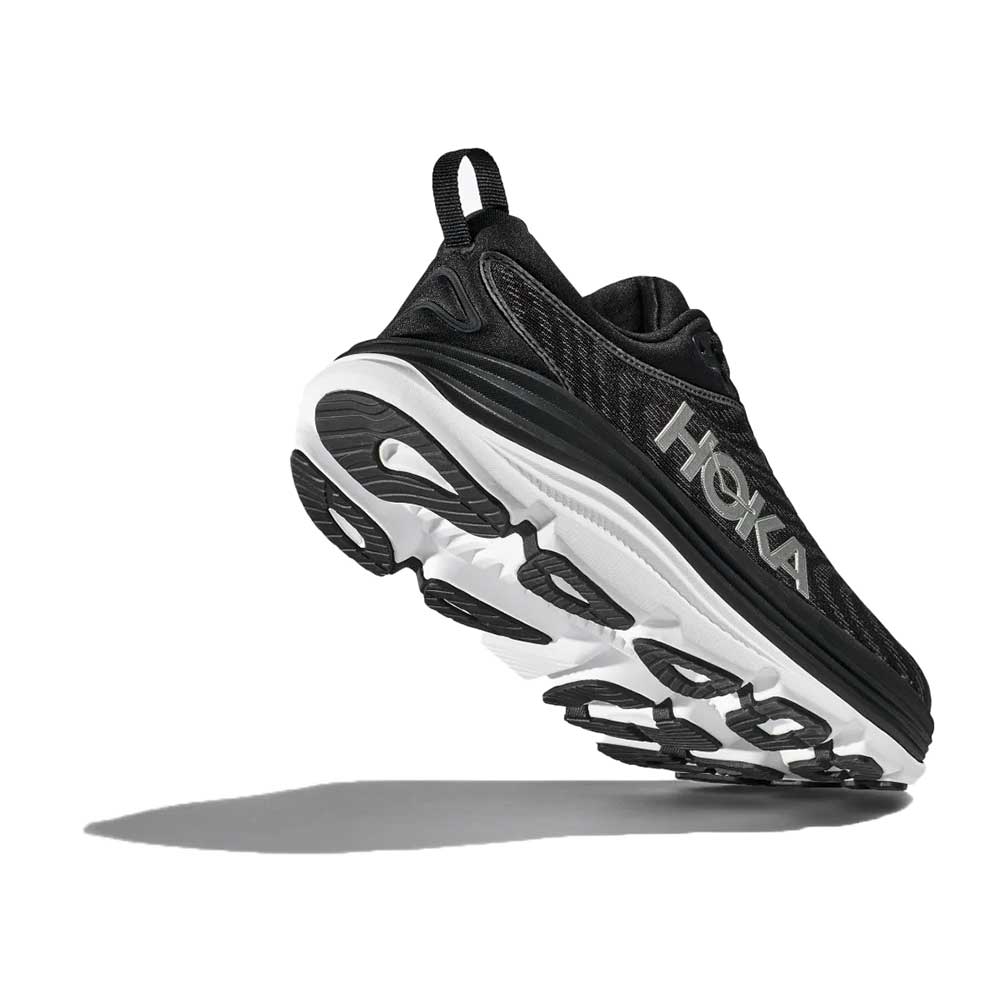 Women's Gaviota 5 Running Shoe - Black/White - Wide (D)
