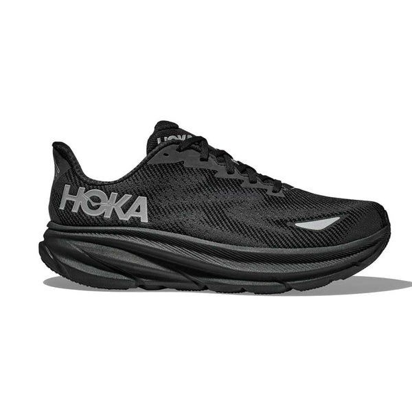 Men's Clifton 9 GTX Running Shoe - Black/Black F24 - Regular (D