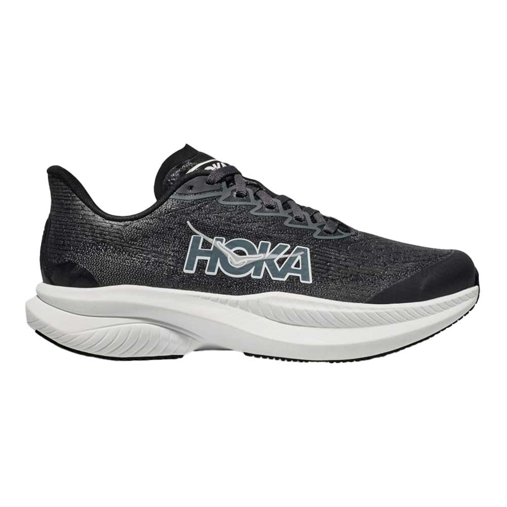 Youth Mach 6 Running Shoe - Black/White - Regular (M)