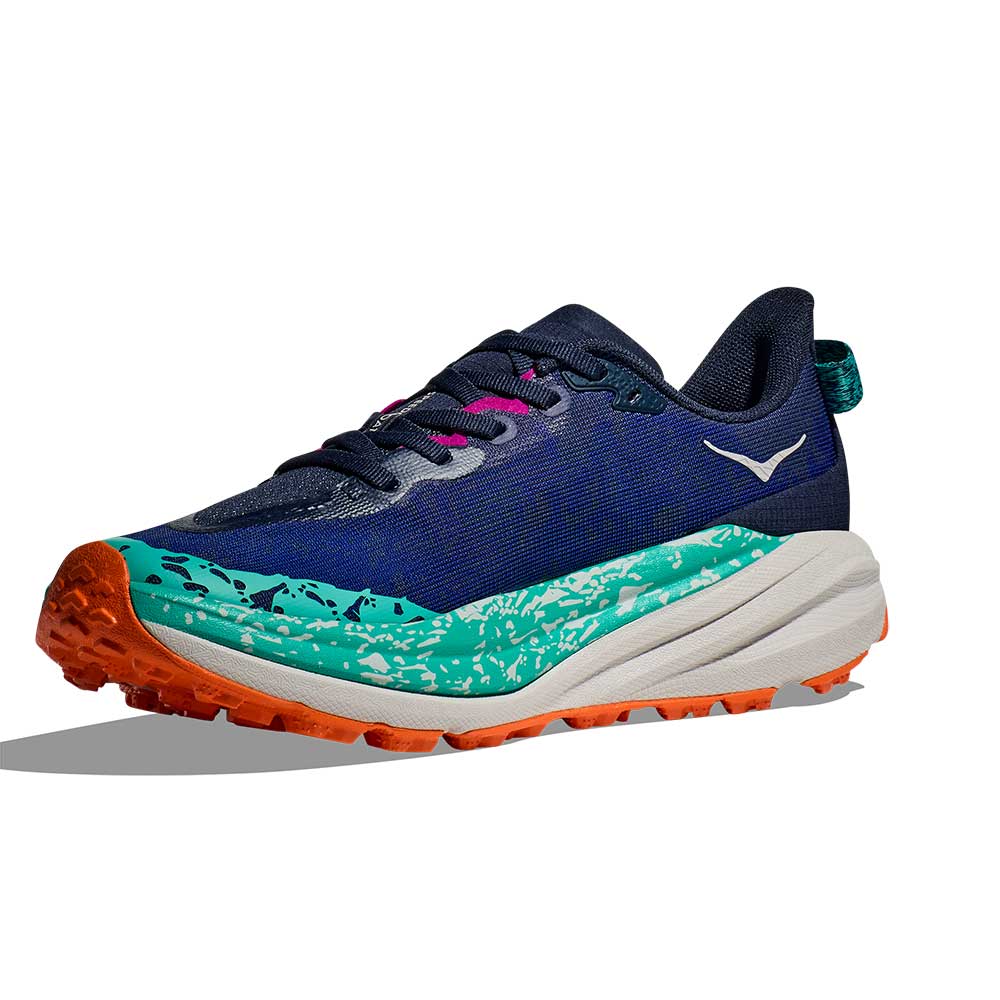 Women's Speedgoat 6 Trail Running Shoe - Varsity Navy/Meteor - Regular (B)