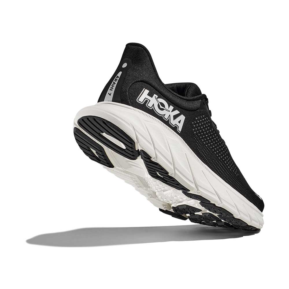 Men's Arahi 7 Running Shoe - Black/White - Regular (D)