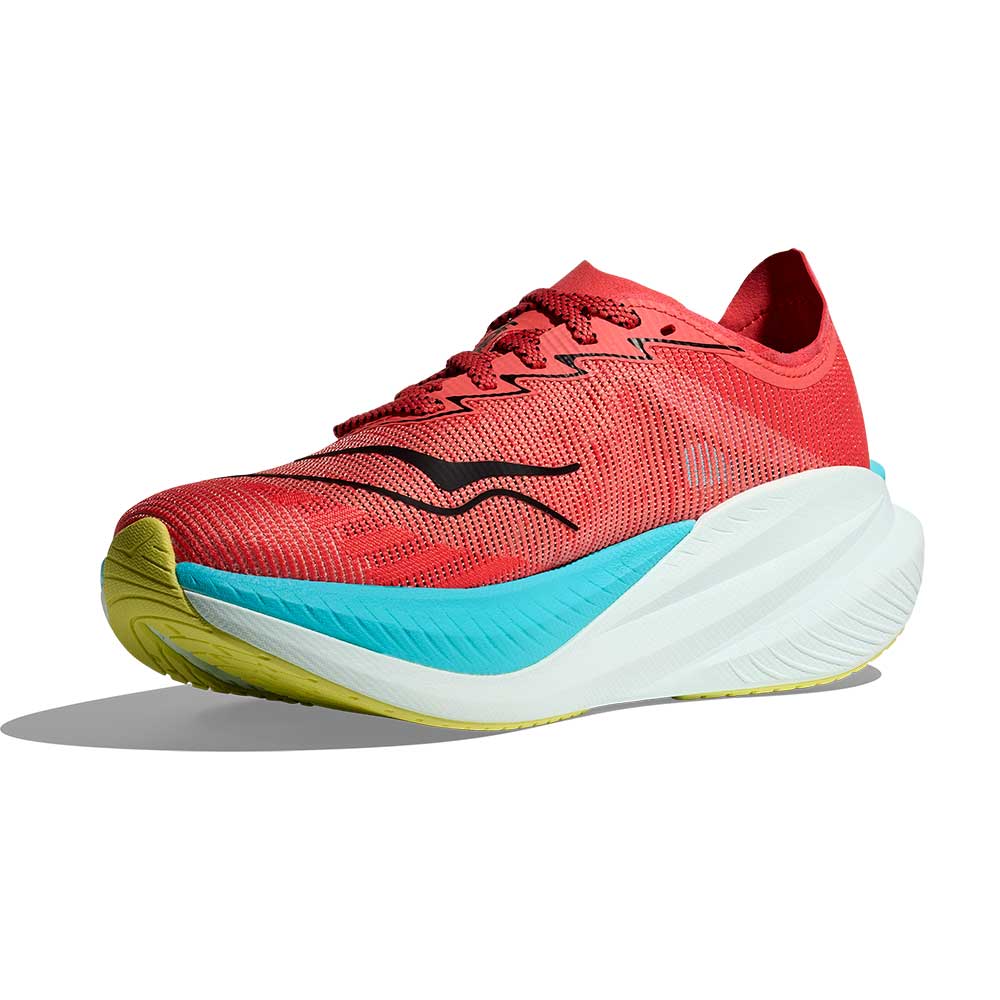 Men's Mach X2 Running Shoe - Grapefruit/Electric Coral - Regular (D)