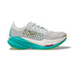 Women's Mach X2 Running Shoe - Frost/Electric Aqua - Regular (B)