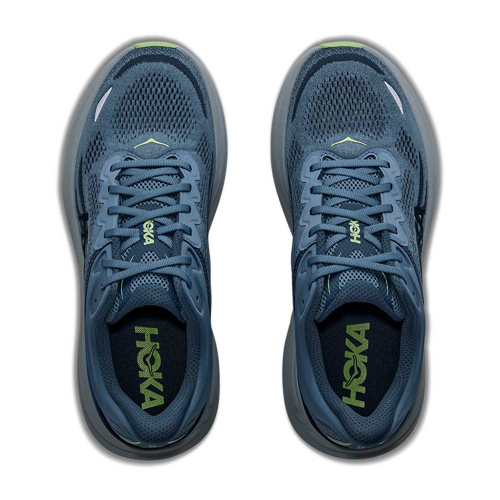 Men's Bondi 9 Running Shoe - Downpour/Thunder Cloud - Extra Wide (4E)