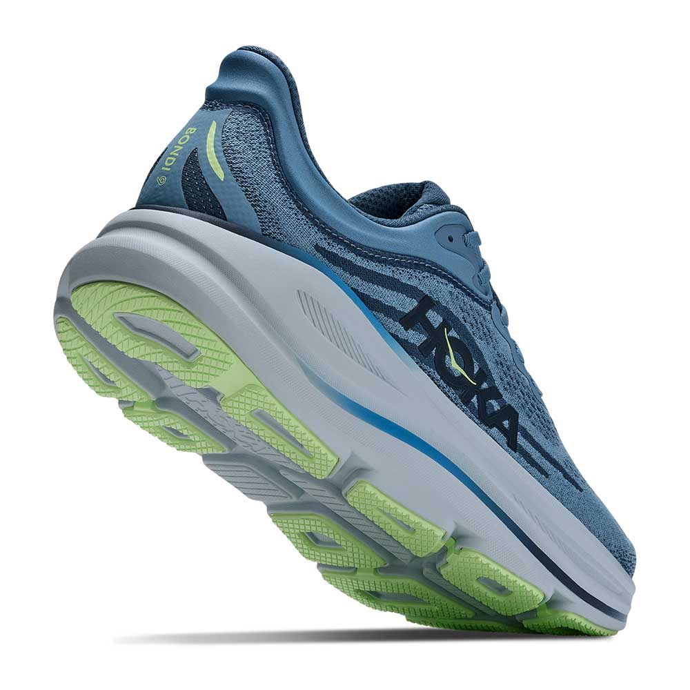 Men's Bondi 9 Running Shoe - Downpour/Thunder Cloud - Regular (D)
