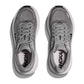 Men's Bondi 9 Running Shoe- Galactic Grey/Stellar Grey - Wide (2E)