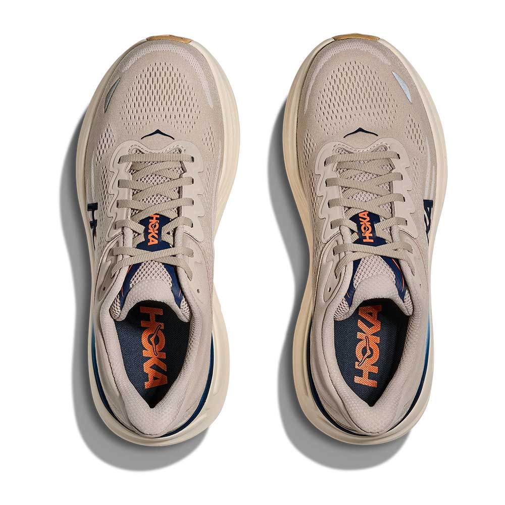 Men's Bondi 9 Running Shoe - Stucco/Grout - Regular (D)