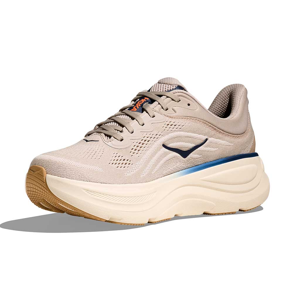 Men's Bondi 9 Running Shoe - Stucco/Grout - Regular (D)