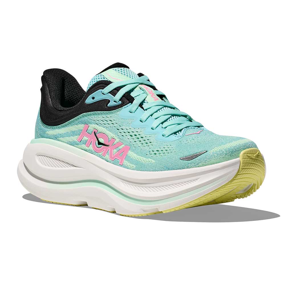 gazelle fahrrad mint HOKA Women's Bondi 9 Blue Spark-Mint Fluorite / 5