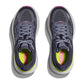 Women's Bondi 9 Running Shoe - Charcoal Grey/Grey Skies - Regula (B)