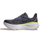 Women's Bondi 9 Running Shoe - Charcoal Grey/Grey Skies - Regula (B)