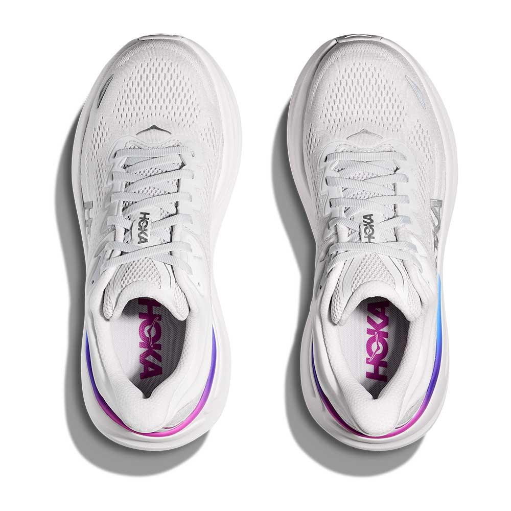 Women's Bondi 9 Running Shoe - Cosmic Grey/White - Regular (B)