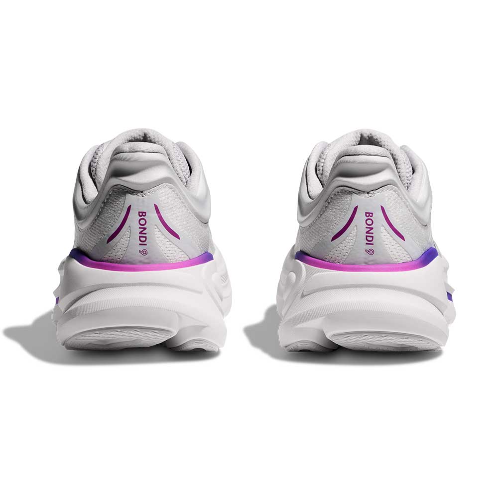 Women's Bondi 9 Running Shoe - Cosmic Grey/White - Regular (B)