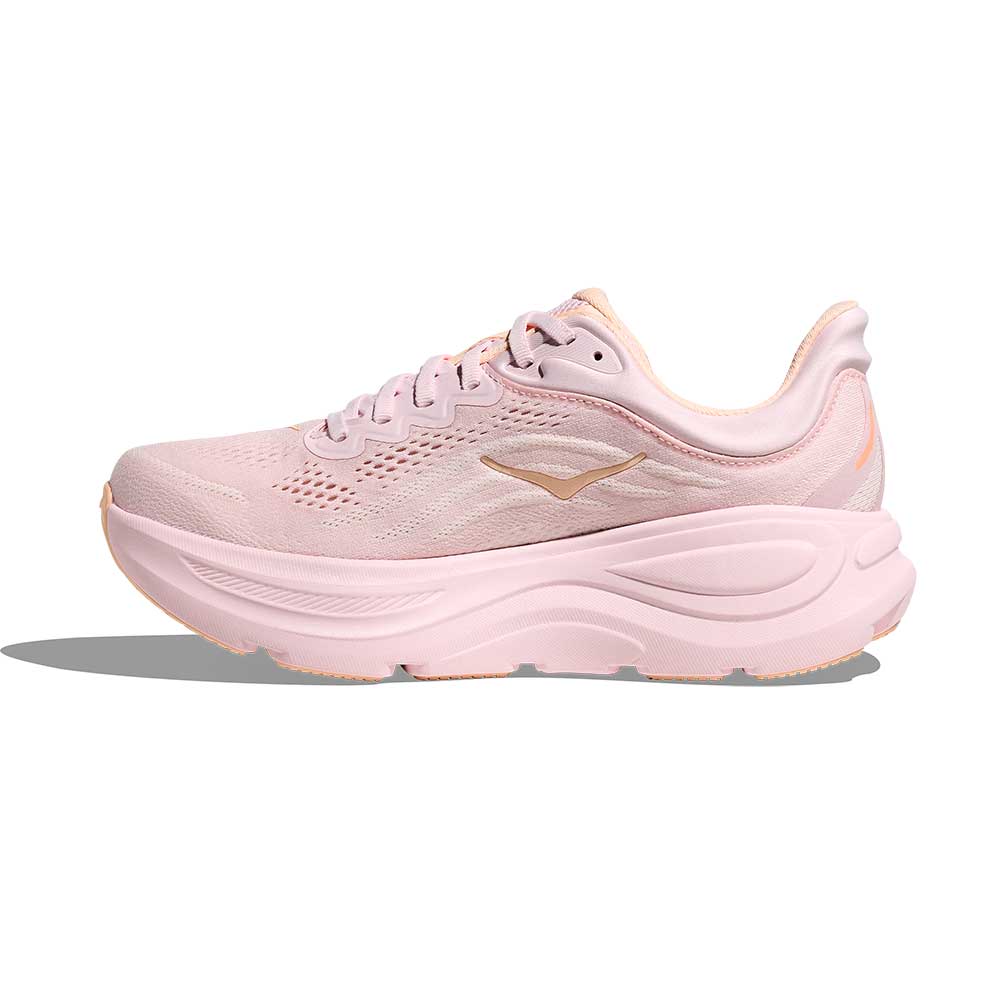 Women's Bondi 9 Running Shoe - Lilac Cream/Tangerine Glow - Regular (B)