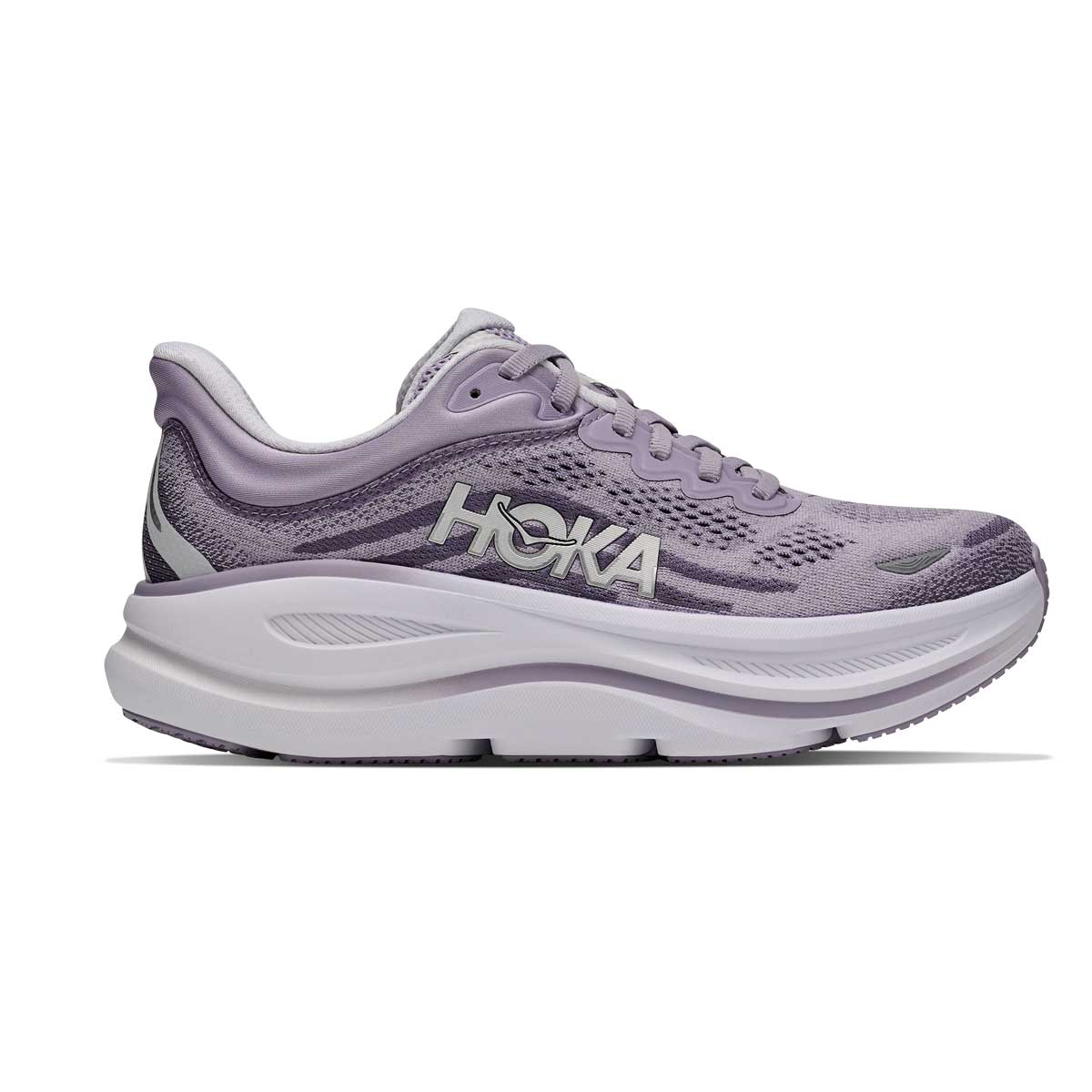 Women's Bondi 9 Running Shoe - Mellow Lilac/Purple Fog - Regular (B)