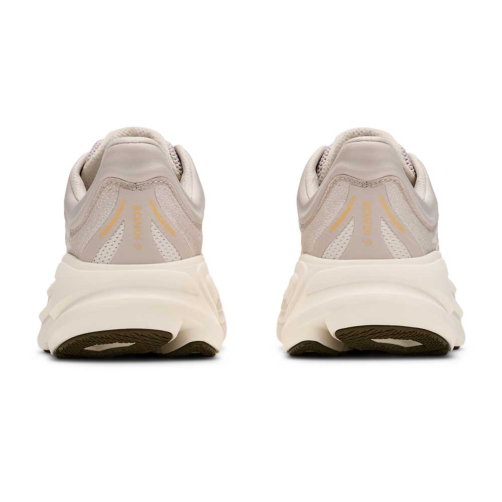Women's Bondi 9 Running Shoe - River Rock Grey/Alabaster - Regular (B)
