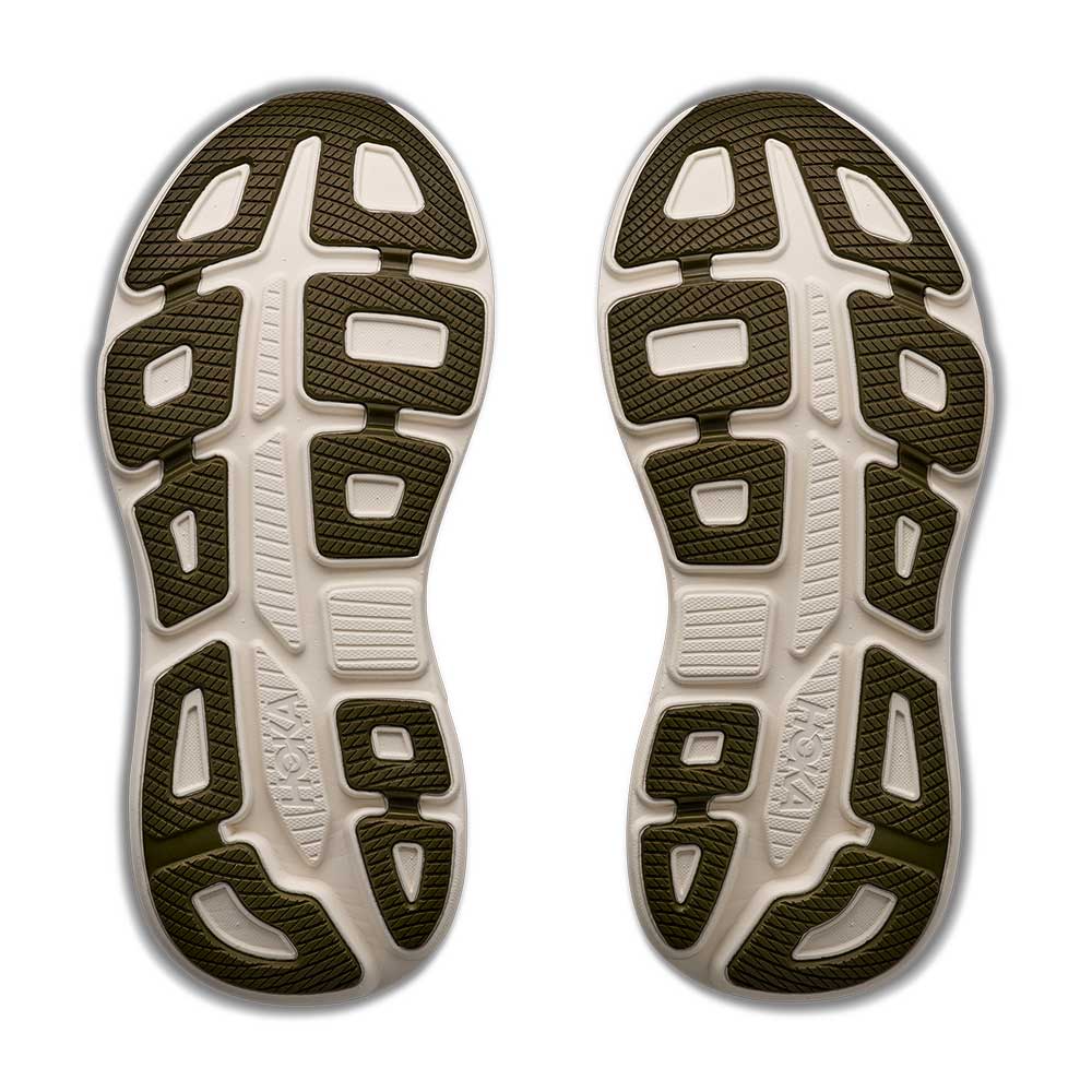 Women's Bondi 9 Running Shoe - River Rock Grey/Alabaster - Regular (B)
