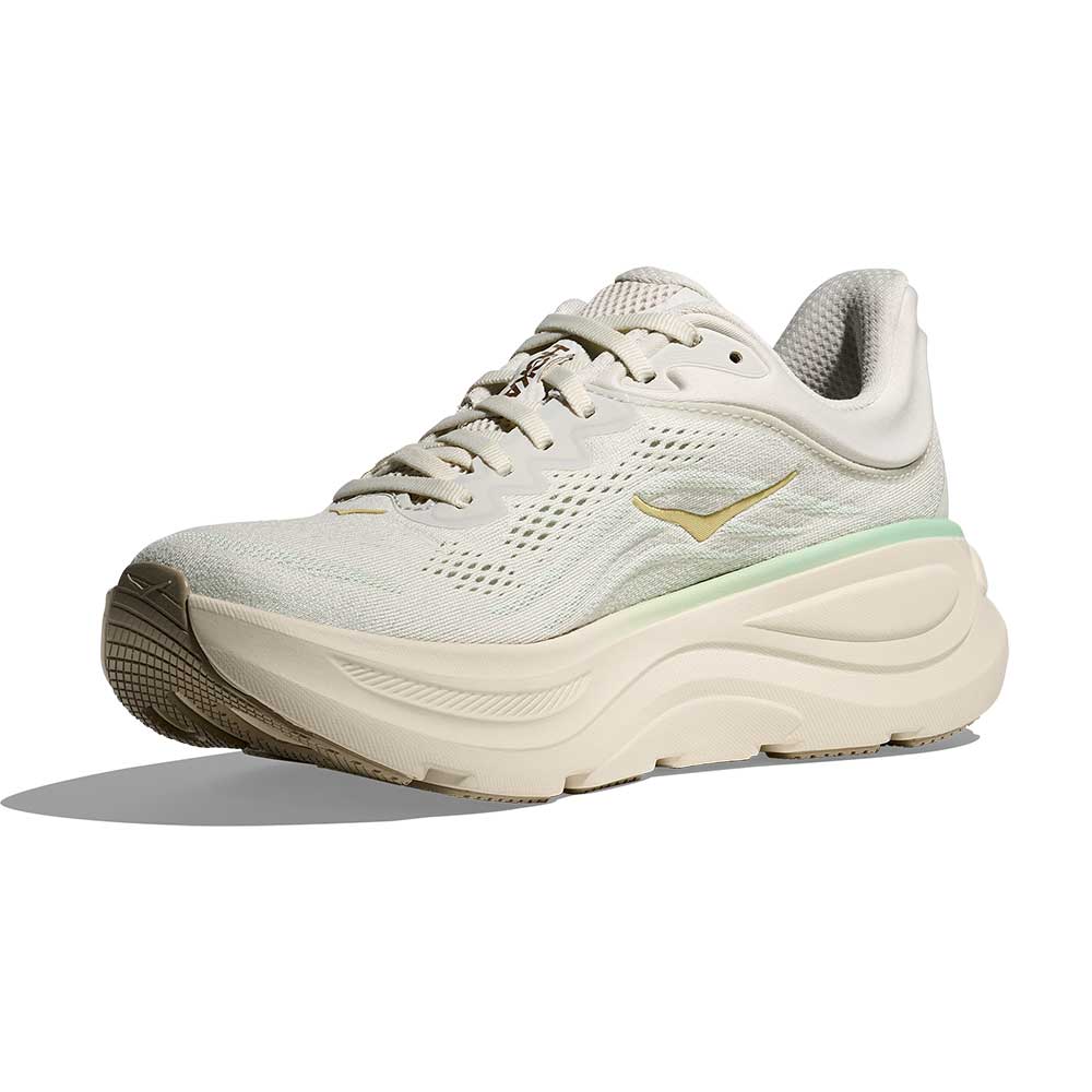 Women's Bondi 9 Running Shoe - Truffle Salt/Sea Glass - Wide (D)