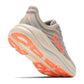 Women's Bondi 9 Running Shoe - River Rock Grey/Mineral Ore - Wide (D)