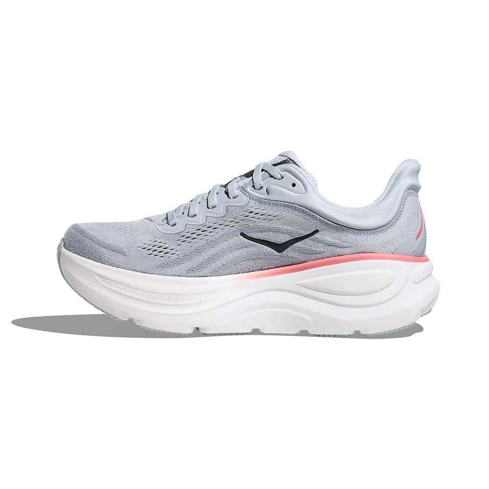 Women's Bondi 9 Running Shoe - Mineral Blue/Washed Blue - Extra Wide (2E)