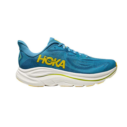 Men's Clifton 10 Running Shoe - Alpine Blue/Foggy Night - Wide (2E)