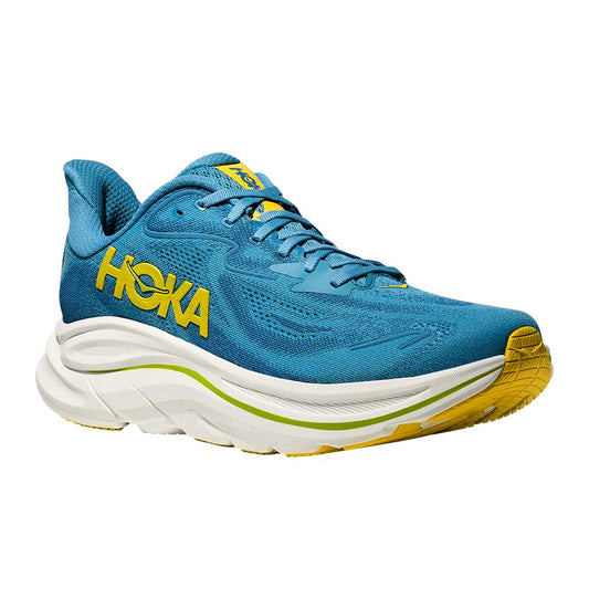 Men's Clifton 10 Running Shoe - Alpine Blue/Foggy Night - Wide (2E)