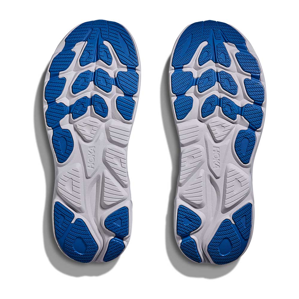 Men's Clifton 10 Running Shoe - Ash Grey/Neon Green - Regular (D)