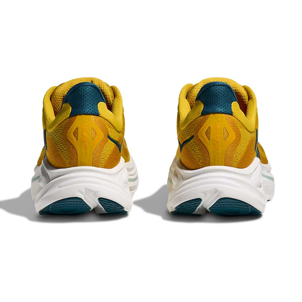 Men's Clifton 10 Running Shoe - Yellow Gold/Tidal Wave - Regular (D)