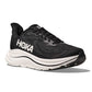 Women's Clifton 10 Running Shoe - Black/White - Wide (D)