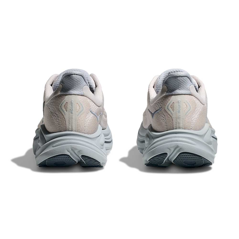 Women's Clifton 10 Running Shoe - Grout/Mineral Blue - Wide (D)