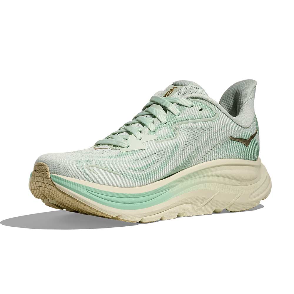 Women's Clifton 10 Running Shoe - Sea Glass/Jadeite - Wide (D ...