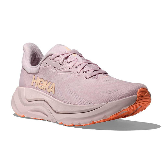 Women's Arahi 8 Running Shoe - Lilac Cream/Neon Cantaloupe - Regular (B)
