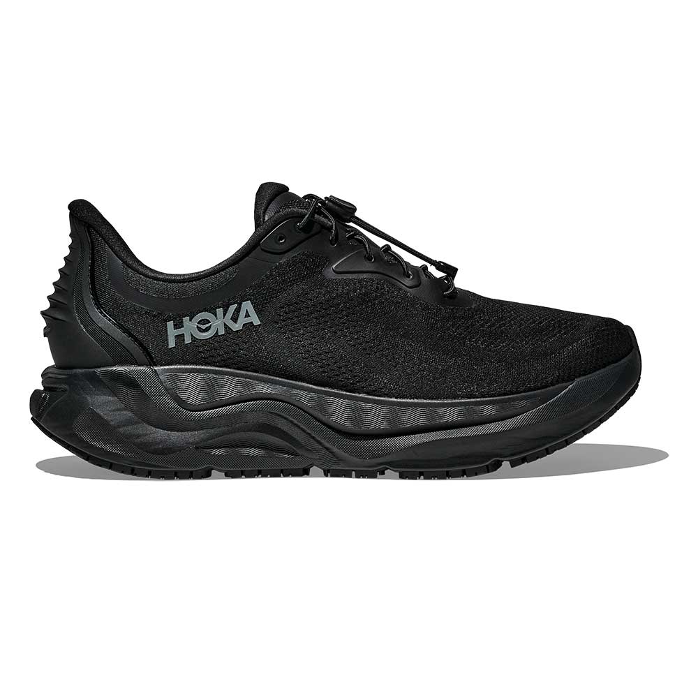 Men's Arahi SR Walking Shoe - Black/Black - Wide (2E)