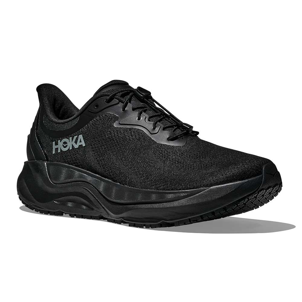 Men's Arahi SR Walking Shoe - Black/Black - Regular (D)