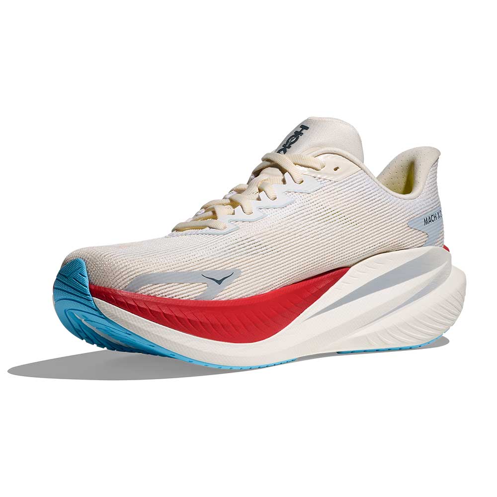Men's Mach X 3 Running Shoe - White/Alabaster - Regular (D)