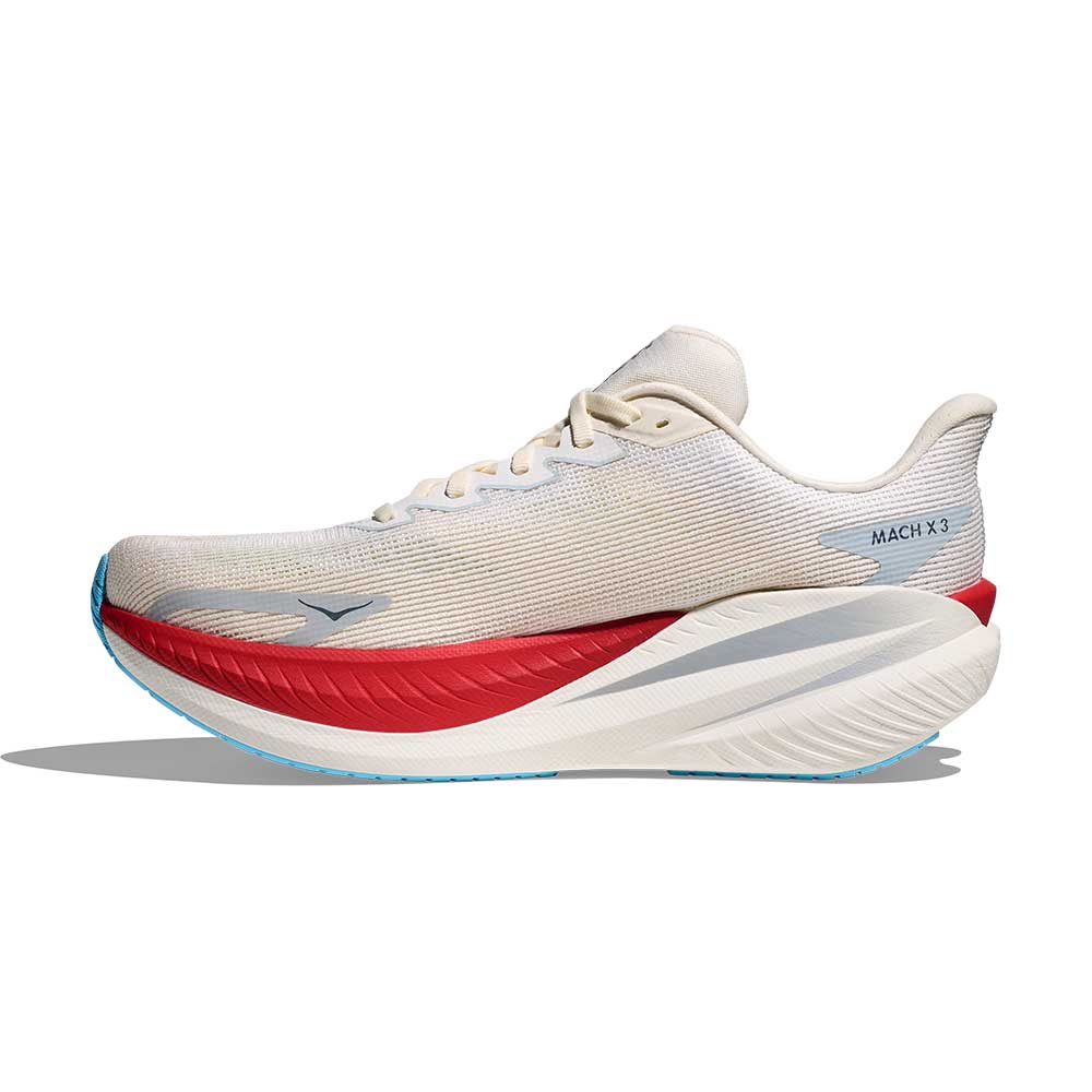 Men's Mach X 3 Running Shoe - White/Alabaster - Regular (D)