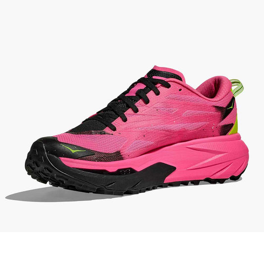 Women's Mafate 5 Trail Running Shoe - Neon Rose/Black - Regular (B)