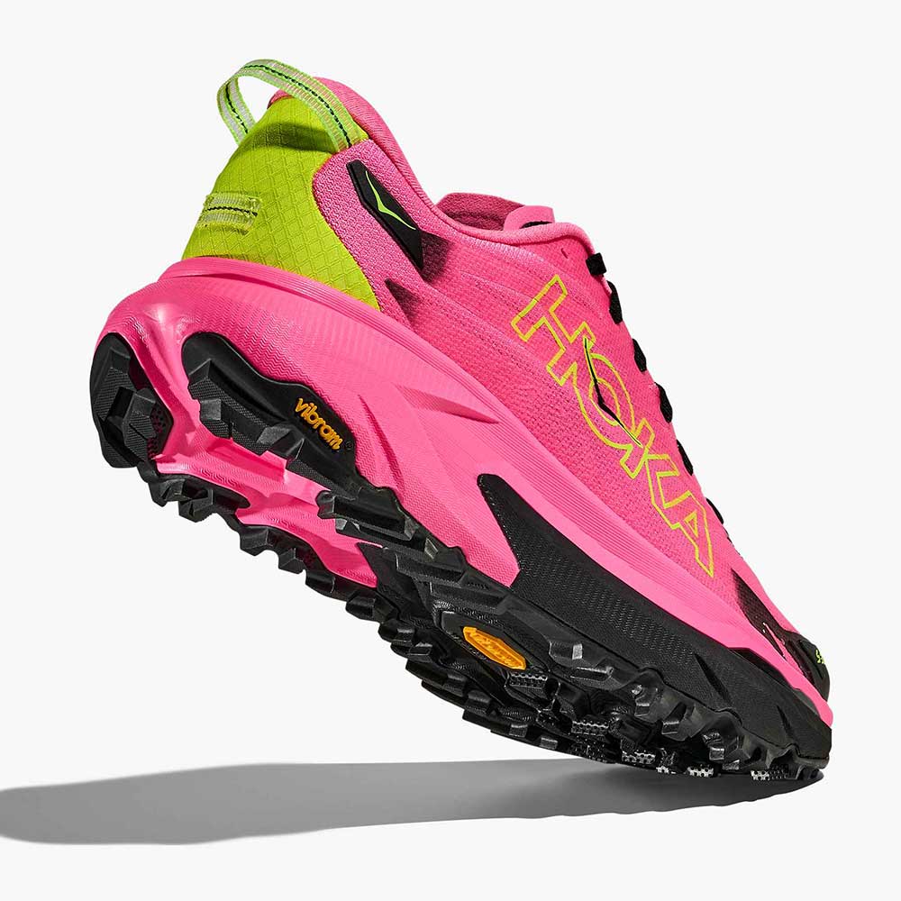 Women's Mafate 5 Trail Running Shoe - Neon Rose/Black - Regular (B)