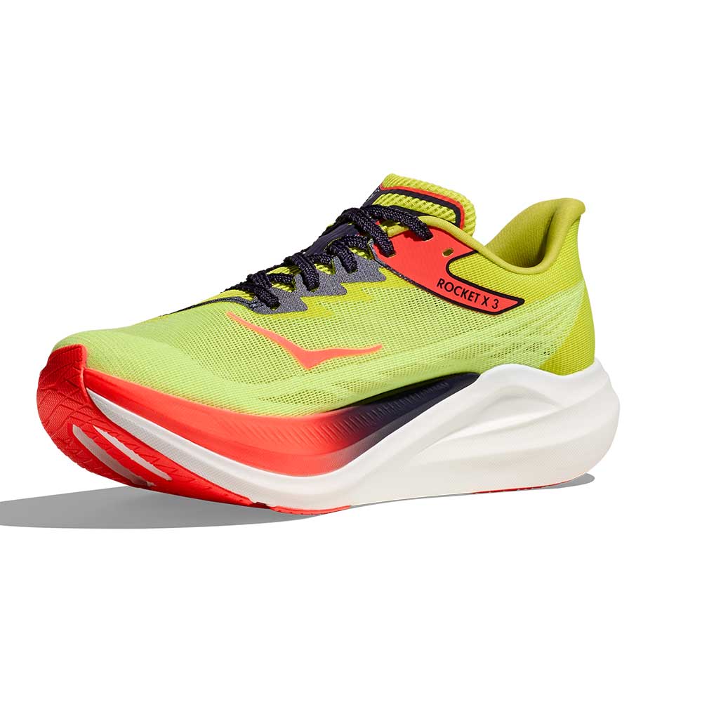 Rocket X 3 Running Shoe - Neon Yuzu/Squid Ink - Regular (D)