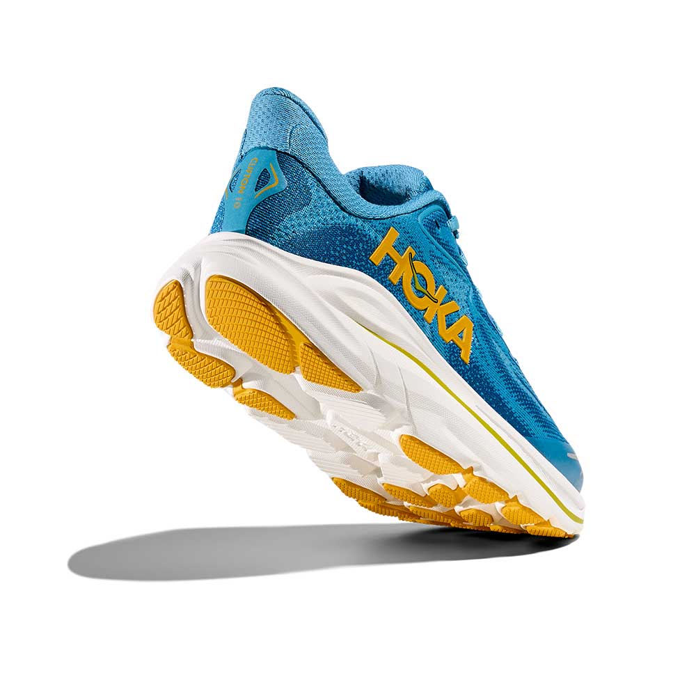 Youth Clifton 10 Running Shoe - Alpine Blue/Foggy Night - Regular (D)