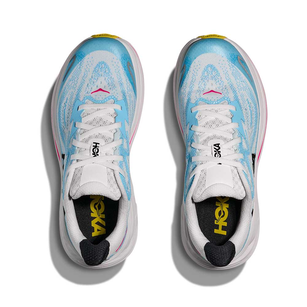 Youth Clifton 10 Running Shoe - Frost/Soaring Blue - Regular (D)