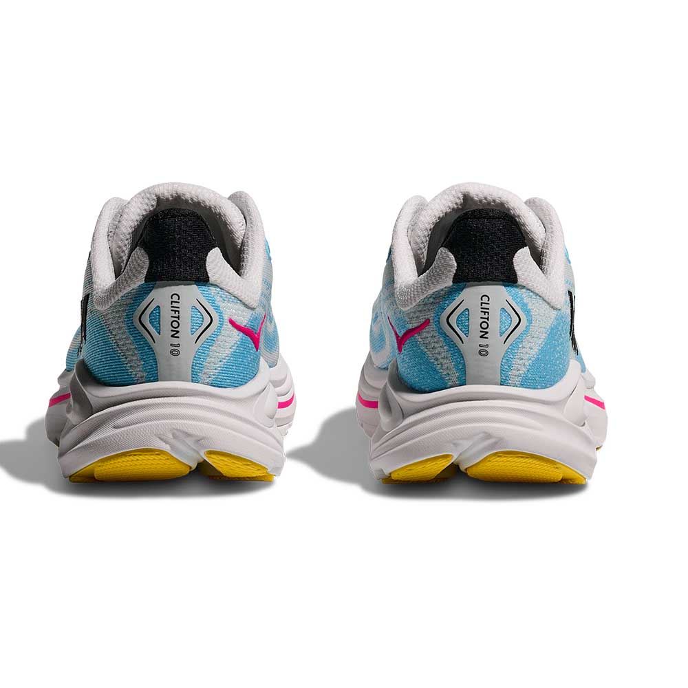 Youth Clifton 10 Running Shoe - Frost/Soaring Blue - Regular (D)